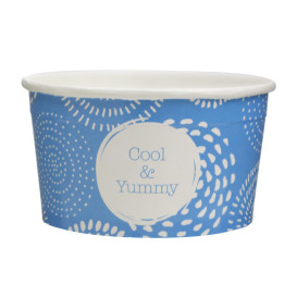 Taça de Cartão para Gelados 6oz/175ml "Cool&Yummy" (50 Uds)