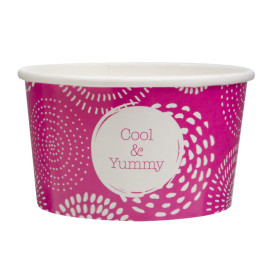 Taça de Cartão para Gelados 6,5oz/195ml "Cool&Yummy" (1.260 Uds)