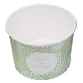 Taça de Cartão para Gelados 9oz/260ml Cool&Yummy (55 Uds)