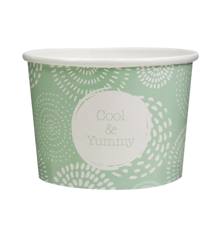 Taça de Cartão para Gelados 9oz/260ml Cool&Yummy (55 Uds) Taça de Cartão para Gelados 9oz/260ml Cool&Yummy (55 Uds)