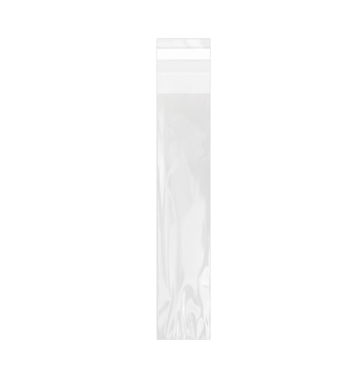 Saco PP Biorientado Dobra Adesivo 3x17cm G160 (100 Uds) Saco PP Biorientado Dobra Adesivo 3x17cm G160 (100 Uds)