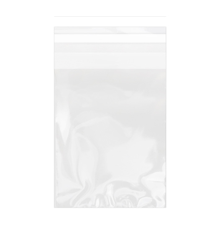 Saco PP Biorientado Dobra Adesivo 15x22cm G160 (100 Uds) Saco PP Biorientado Dobra Adesivo 15x22cm G160 (100 Uds)