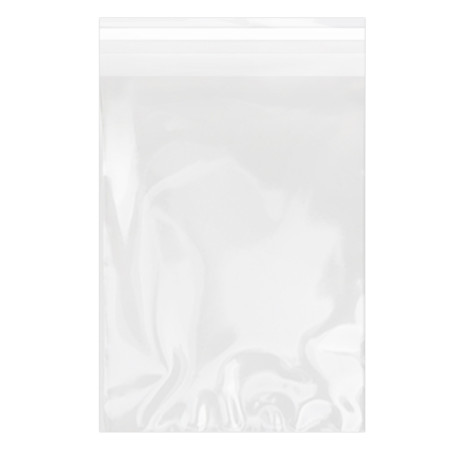 Saco PP Biorientado Dobra Adesivo 18x25cm G160 (1000 Uds)