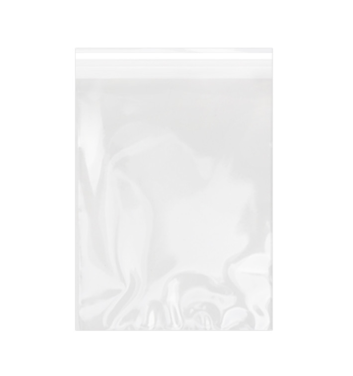 Saco PP Biorientado Dobra Adesivo 22x32cm G160 (100 Uds) Saco PP Biorientado Dobra Adesivo 22x32cm G160 (100 Uds)