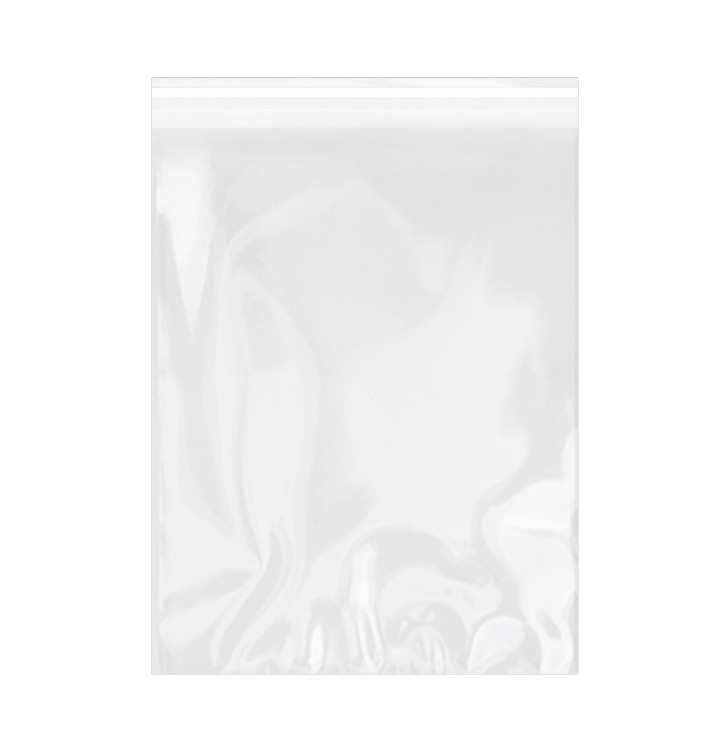 Saco PP Biorientado Dobra Adesivo 35x45cm G160 (100 Uds) Saco PP Biorientado Dobra Adesivo 35x45cm G160 (100 Uds)
