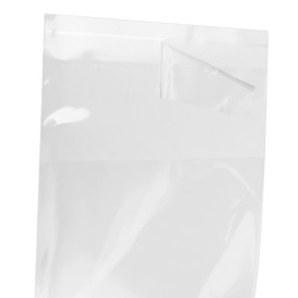 Saco PP Biorientado Dobra Adesivo 7x20cm G160 (100 Uds)