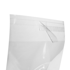 Saco PP Biorientado Dobra Adesivo 14x14cm G160 (100 Uds)
