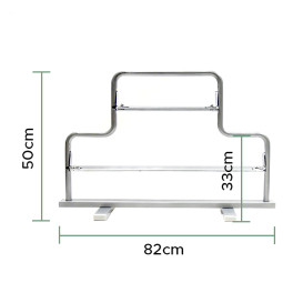 PortaRollos para Papel Embrulho de 31 y 62cm (1 Ud)