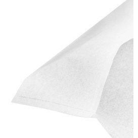 Babador Adulto com Saco Branco 36x65cm (500 Uds)