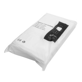 Babador Adulto com Saco Branco 36x65cm (500 Uds)