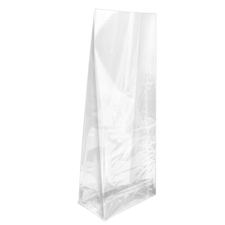 Saco de PP Biorientado Fundo Quadrado 14x35+8cm G160 (100 Uds)