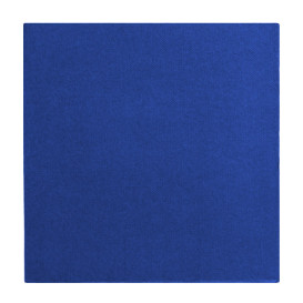 Guardanapos Papel Azul 2F Ponta-Ponta 33x33cm (50 Uds)