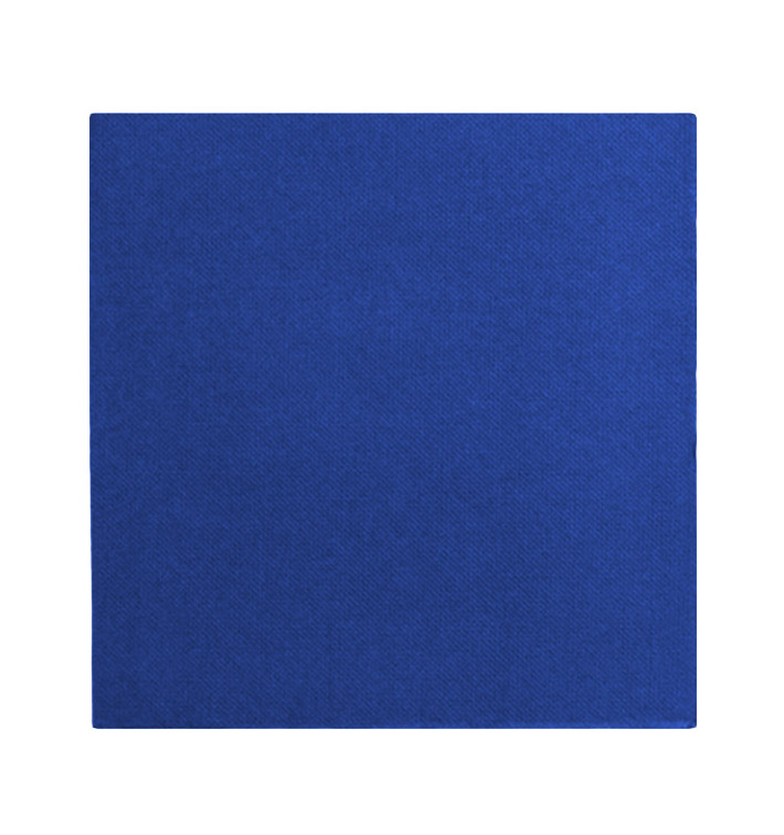Guardanapos Papel Azul 2F Ponta-Ponta 33x33cm (1200 Uds) Guardanapos Papel Azul 2F Ponta-Ponta 33x33cm (1200 Uds)