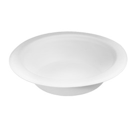 Tigela Clássica Cana-de-açúcar Bagaço Branco 470ml (1.000 Uds)