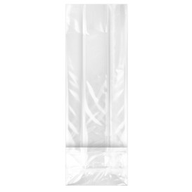 Saco de PP Biorientado Fundo Quadrado 10x30+6cm G160 (100 Uds)
