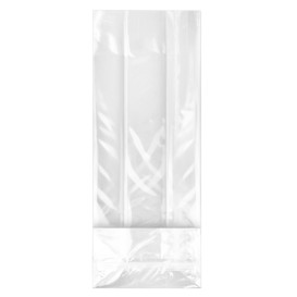Saco de PP Biorientado Fundo Quadrado 14x35+8cm G160 (1000 Uds)