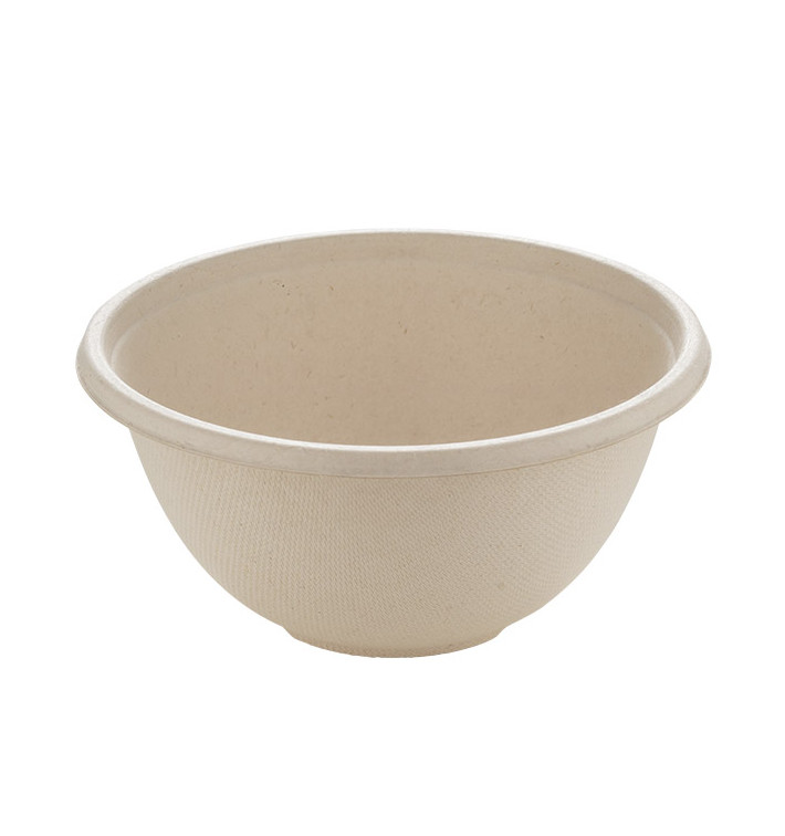 Tigela Cana-de-açúcar "Buddha" 500ml Ø14x7cm (75 Uds) Tigela Cana-de-açúcar "Buddha" 500ml Ø14x7cm (75 Uds)