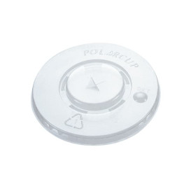 Tampa Cruz para Copo PET 215ml e 295ml Ø8,1cm (2000 Unidades)