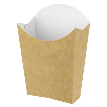 Caixa Batata Frita Mediana Kraft 8,2x3,5x12,5cm (500 Uds)