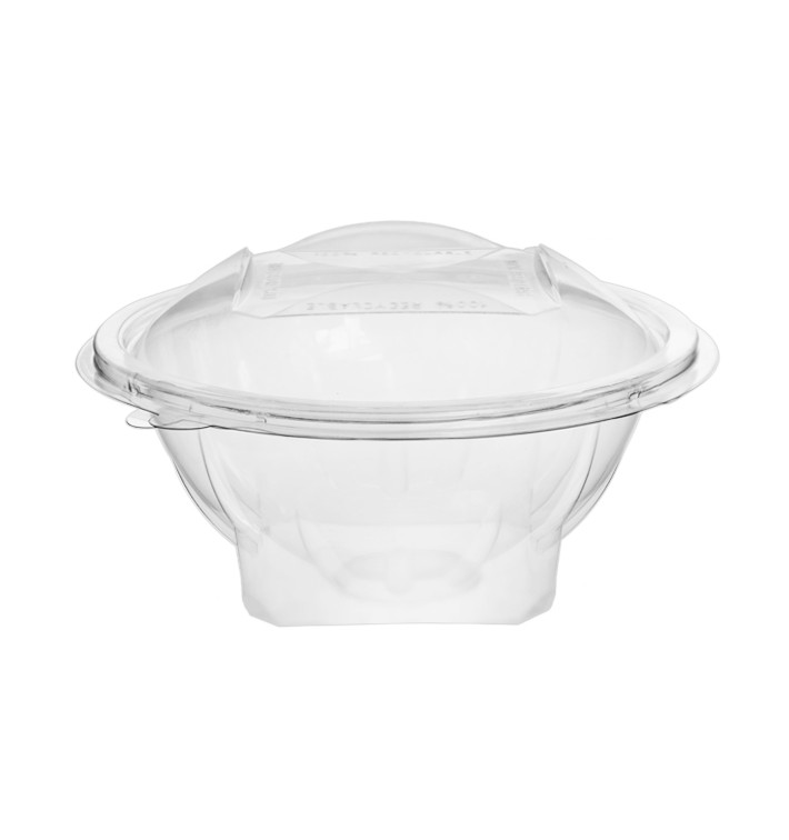 Tigela Redonda Bisagra APET Transparente 500ml Ø156mm (50 Uds) Tigela Redonda Bisagra APET Transparente 500ml Ø156mm (50 Uds)