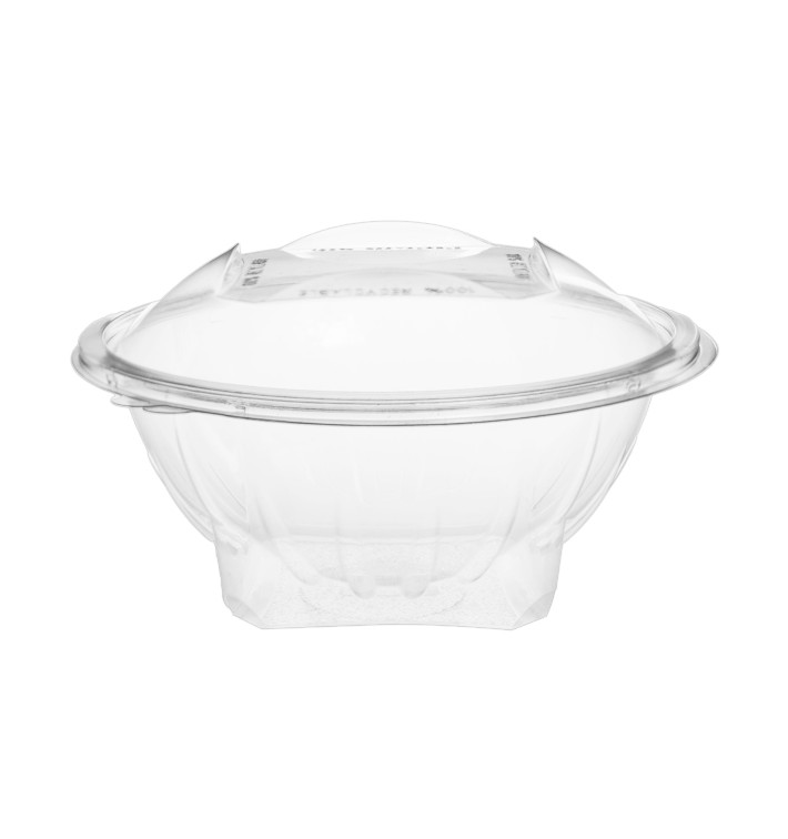 Tigela Redonda Bisagra APET Transparente 1000ml Ø186mm (240 Uds) Tigela Redonda Bisagra APET Transparente 1000ml Ø186mm (240 Uds)