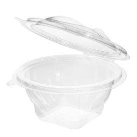 Tigela Redonda Bisagra APET Transparente 250ml Ø120mm (360 Uds)