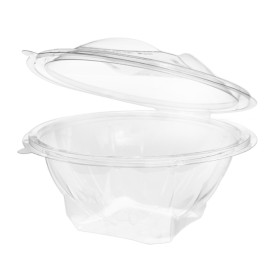 Tigela Redonda Bisagra APET Transparente 750ml Ø172mm (25 Uds)