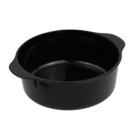 Copo Plastico com Alças Preto 52ml (50 Uds)