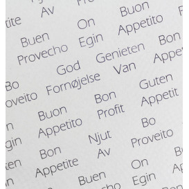 Toalhete Papel Mesa 30x40cm "Bon Profit" 40g (1000 Uds)