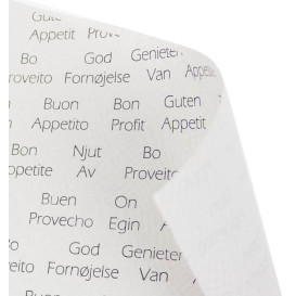 Toalhete Papel Mesa 30x40cm "Bon Profit" 40g (1000 Uds)
