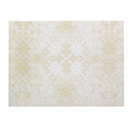 Toalha Papel Cortado Mesa 1x1m "Mozaik" Creme 40g/m² (400 Uds)
