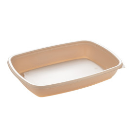 Embalagem Plástico Creme 600ml 23x16,5cm (300 Uds)