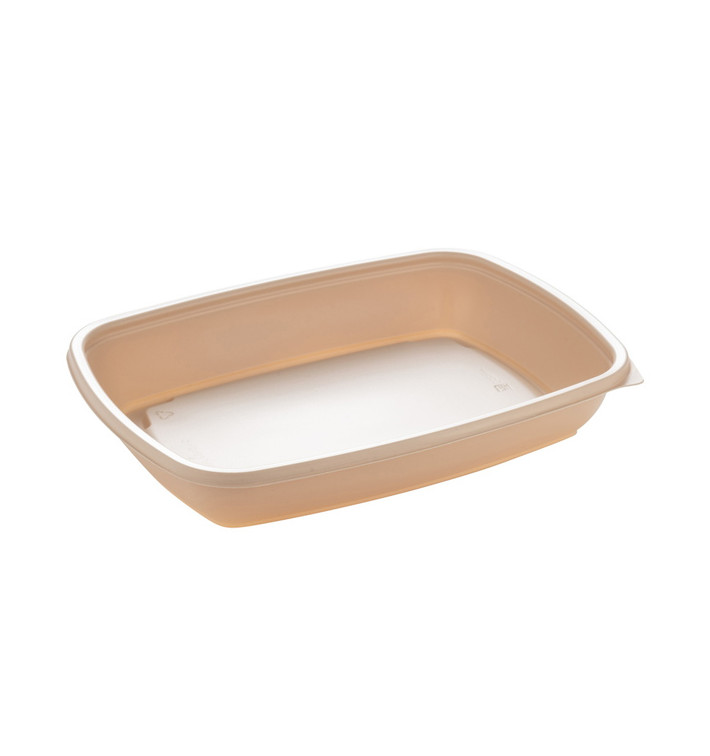 Embalagem Plástico Creme 600ml 23x16,5cm (75 Uds) Embalagem Plástico Creme 600ml 23x16,5cm (75 Uds)