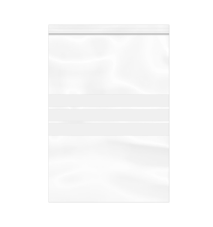 Sacos ZIP Fecho Automático e Banda 25x35cm G160 (100 Uds) Sacos ZIP Fecho Automático e Banda 25x35cm G160 (100 Uds)