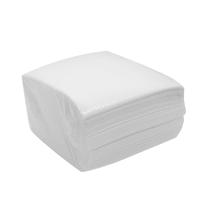 Toalha Air Laid Branco 40x80cm 50g/m² (500 Uds) Toalha Air Laid Branco 40x80cm 50g/m² (500 Uds)