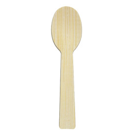 Colher de Bambu 9cm (50 Uds)