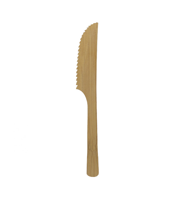 Faca de Bambu 15cm (100 Uds) Faca de Bambu 15cm (100 Uds)