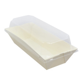 Tampa de Plastico PET Embalagem 410ml 19,6x8,6x3,2cm (12 Uds)