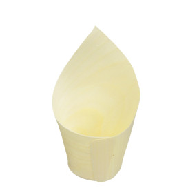 Cone de Madeira Degustação 8cm (1.000 Uds)