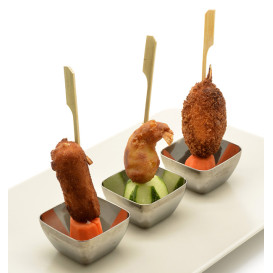 Espeto de bambu “Golf” 15cm (50 Uds)