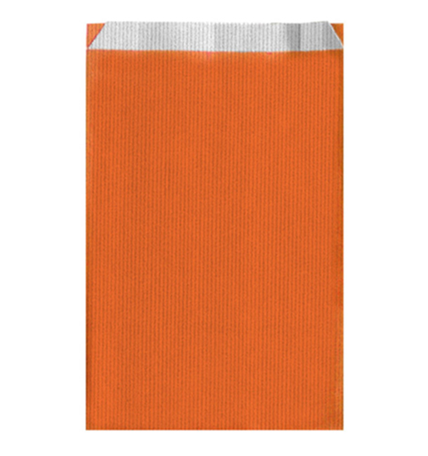 Sacchetto di Carta Arancione 26+9x46cm 