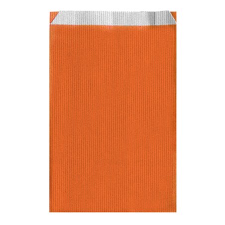 Sacchetto di Carta Arancione 26+9x46cm (750 Uds)