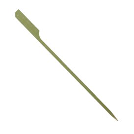 Espeto de bambu “Golf” Verde Natural 18cm (10.000 Uds)