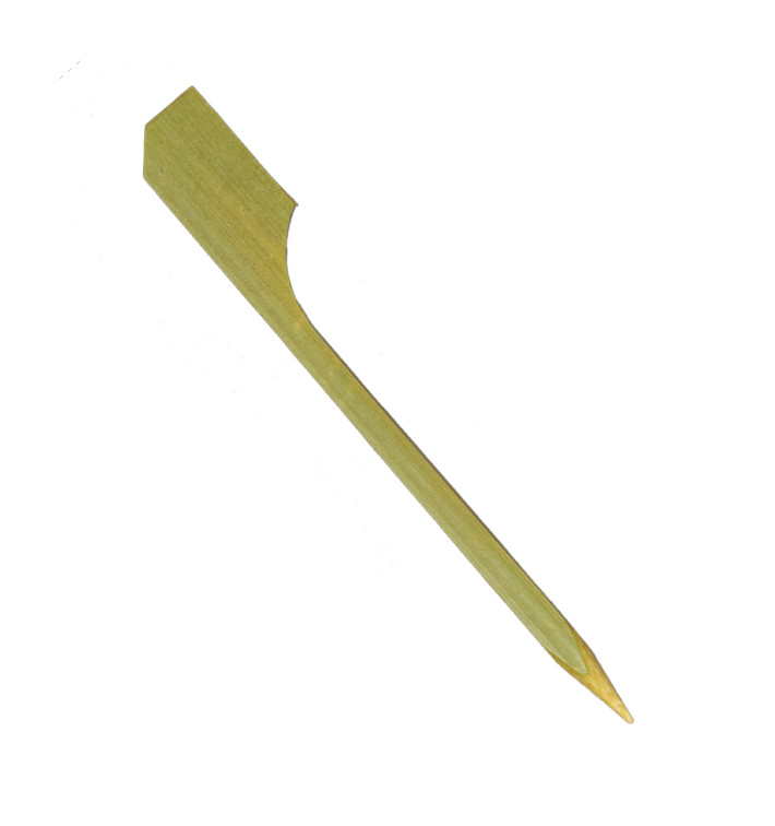 Espetos de bambu “Golf” 7cm (100 Unidades) Espetos de bambu “Golf” 7cm (100 Unidades)