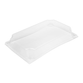 Tampa de Plastico PET Embalagem 500ml 20,8x13,1x3,2cm (12 Uds)