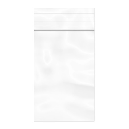 Saco Polietileno com fecho zip 4x6cm G200 (100 Uds)