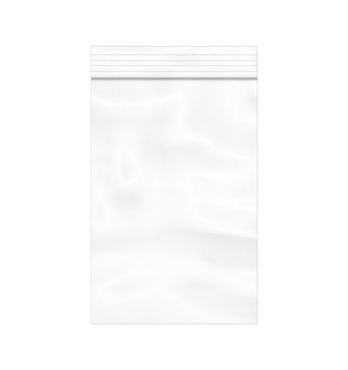 Saco Polietileno com fecho zip 12x18cm G200 (1000 Uds) Saco Polietileno com fecho zip 12x18cm G200 (1000 Uds)