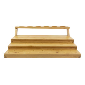 Suporte de Bambu para Picks e Cones 29x35,5x11,5cm (1 Ud)