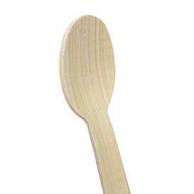 Colher de Bambu 9cm (50 Uds)