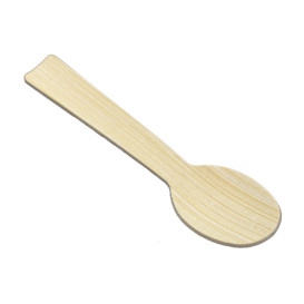 Colher de Bambu 9cm (50 Uds)